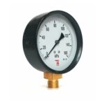 Manometr pr. 100mm, rozsah 0-400 bar, závit G1/2, spodní  připoj